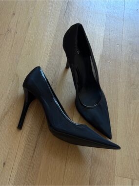ZARA MESH POINTY HEELS